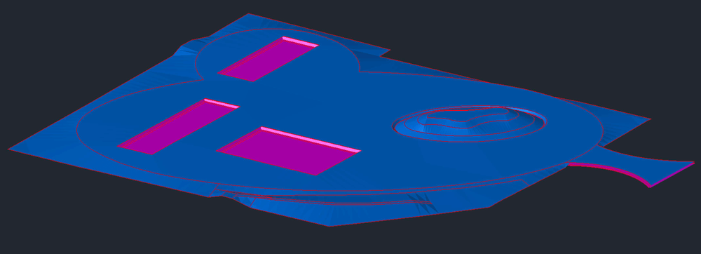Markvy från sydväst