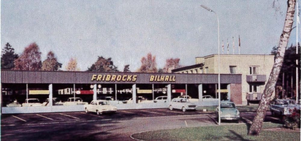 Bild på Fribrocks bilhall.