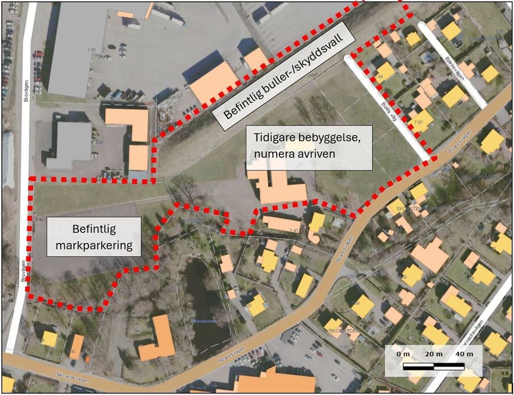 Planområdet idag